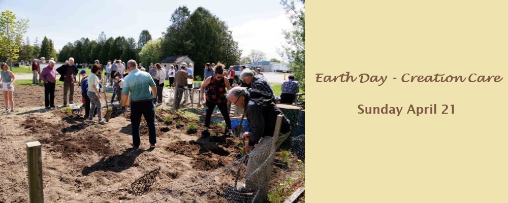 Earth Day - Creation Care 2024 banner