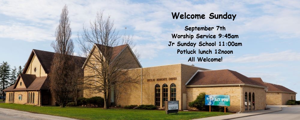 Welcome Sunday Banner 2025