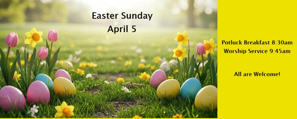 Easter Sunday banner 2026